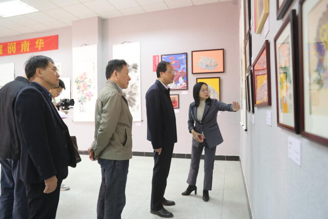 PA电子书画艺术作品展开幕  绘就清廉文化风景线